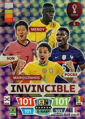 Mendy - Marquinhos - Pogba - Son