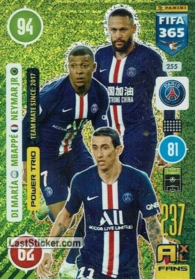 Ángel Di Maria / Kylian Mbappé / Neymar Jr